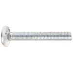 M10 X 100 Steel Cup Square Bolt C/W Nut DIN603/555 Zinc Clear