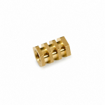 M8 X 16mm BRASS HEX INSERT CLOSED END