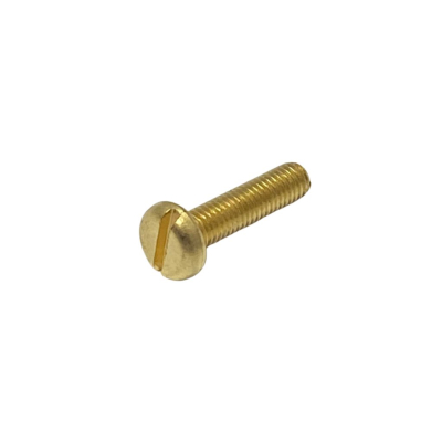 M2 X 4 BRASS SLOT PAN