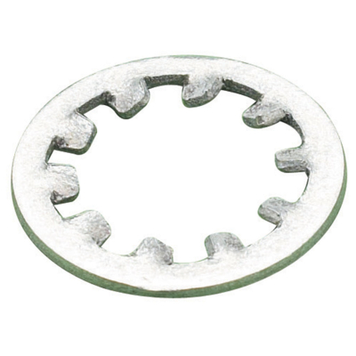 M10 Steel Internal Shakeproof Washer Zinc Clear